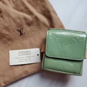 Louis Vuitton Lafayette Wrist Pouch in Green